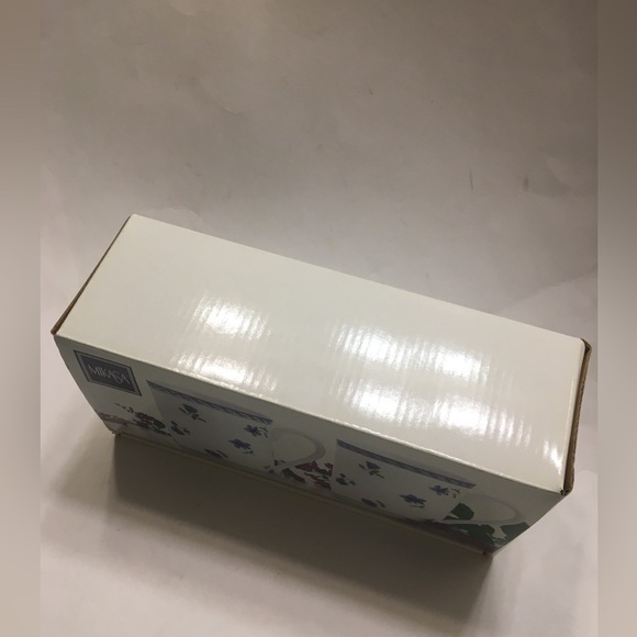 NWT Mikasa blue medley cappuccino mug set of 2 - Picture 9 of 12